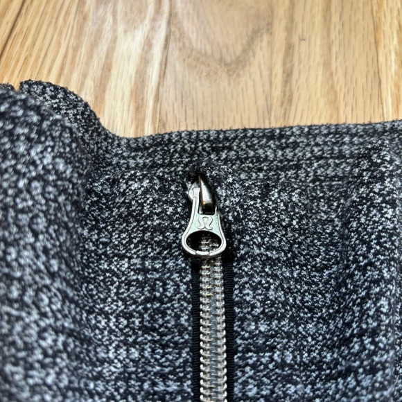 lululemon | Daily Yoga Zip-Up Jacket Coco Pique/Black Size 6 Dual Zip - Picture 4 of 9